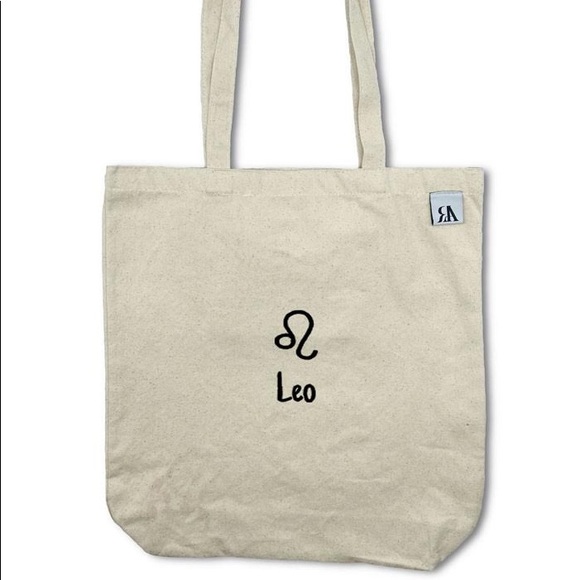 Leo astrology / zodiac embroidered tote bag - Picture 1 of 3